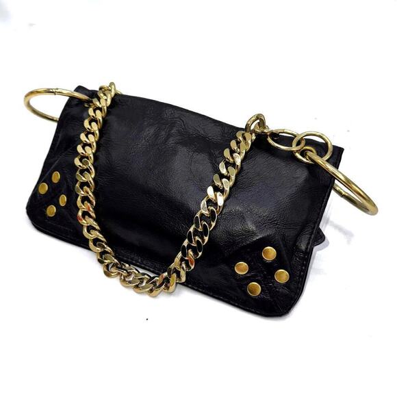 American Vintage Handbags - Y2K Vintage Studded Mini Bags Bundle | Pink + Black Chain Shoulder Bags Set EUC